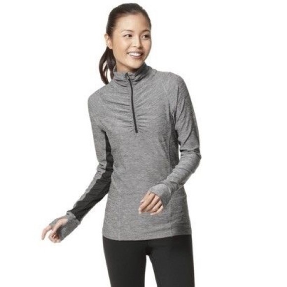 C9 by Champion Premium 3/4 Zip Pullover running activewear workout long sleeve - Picture 1 of 11